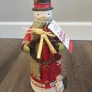 2014 Hallmark Cheerful Snowman Figurine